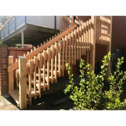 sustainable timber staircase