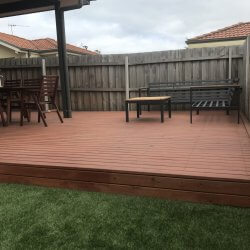Treated Pine Decking (Stained)